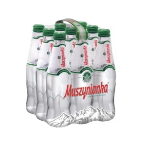 Woda MUSZYNIANKA butelka szkło 330ml. op.9 zielona-680995