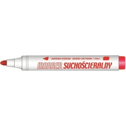 Marker TETIS suchościeralny KM107 - czerwony-23642
