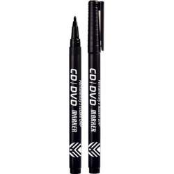 Marker TETIS do CD/DVD - czarny KM111-V
