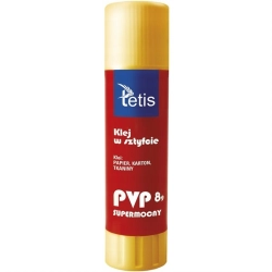 Klej w sztyfcie TETIS PVA 8g. BG100-E