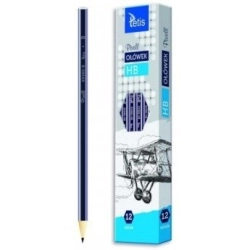 Ołówek drewniany TETIS Pixell op.12 - HB KV060-HB
