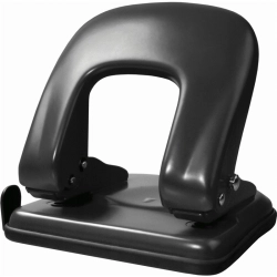 Dziurkacz TETIS metalowy do 35 kartek - czarny GD010-AV