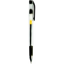 Długopis żelowy TETIS 0,7mm - czarny KZ107-V