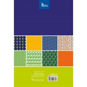 Blok kreatywny zeszyt papierów TETIS A4 16k 100g. KB030-12-241192