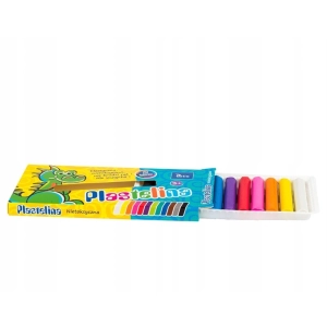 Plastelina TETIS 15g. 12 kolorów KP001-D-241241