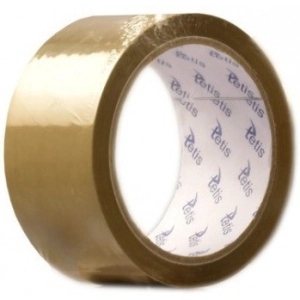 Taśma pakowa TETIS 48mm x 50m - brązowa GT110-B