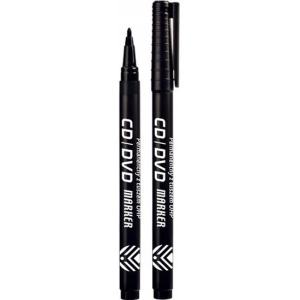 Marker TETIS do CD/DVD - czarny KM111-V