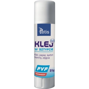 Klej w sztyfcie TETIS PVA 21g. BG112-G