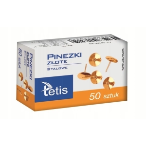Pinezki TETIS op.50 - złote GP095-AO-241499