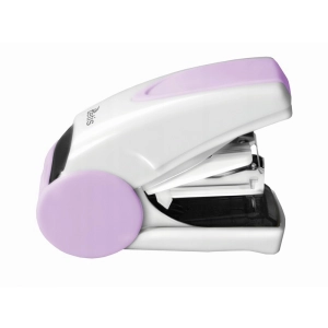 Zszywacz TETIS do 20 kartek mini 10 - fioletowo / biały GV080-FB-241526