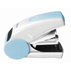 Zszywacz TETIS do 20 kartek mini 10 - fioletowo / biały GV080-FB-241528