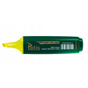 Zakreślacz TETIS - komplet 4 kolory neonowe KW015-M4-241585