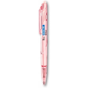 Długopis TETIS automatyczny 0,5mm obudowa różowa - niebieski KD706-NR