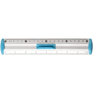Linijka TETIS aluminiowa z uchwytem 20cm - niebieska BL040-NB