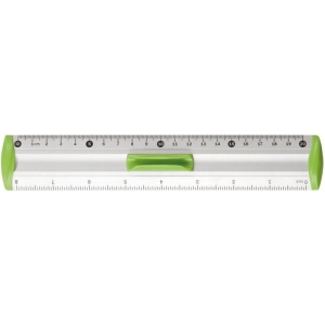 Linijka TETIS aluminiowa z uchwytem 20cm - zielona BL040-ZB