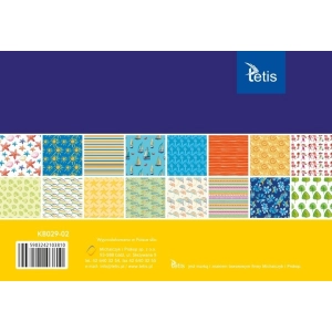 Blok kreatywny zeszyt papierów TETIS A5 16k 100g. KB029-02-241736