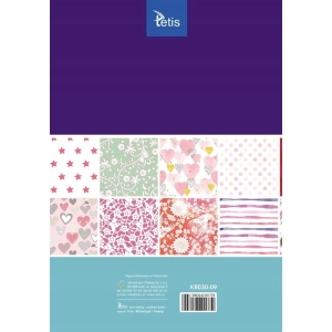 Blok kreatywny zeszyt papierów TETIS A4 16k 100g. KB030-09-241741