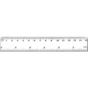 Linijka TETIS 15cm BL002-A