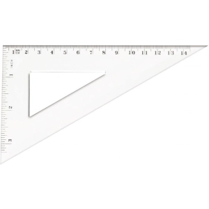 Ekierka TETIS prostokątna 14,5mm BL004-B