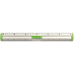Linijka TETIS aluminiowa z uchwytem 30cm - zielona BL040-ZC