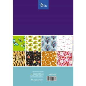 Blok kreatywny zeszyt papierów TETIS A4 16k 100g. KB030-08-241765