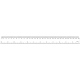 Linijka TETIS 30cm BL002-C