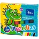 Plastelina TETIS 15g. 6 kolorów KP001-A
