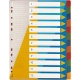 Przekładki TETIS A4 PP numeryczne 1-12 BP630-12