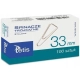 Spinacz TETIS trójkątny 33mm op.100 - srebrny GS180-C