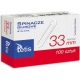 Spinacz TETIS okrągły 33mm op.100 - srebrny GS140-C