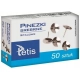 Pinezki TETIS srebrna 50szt GP090-AS-427808