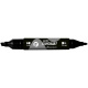 Marker TETIS Flipchart dwustronny - czarny KM503-V2
