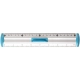 Linijka TETIS aluminiowa z uchwytem 20cm - niebieska BL040-NB