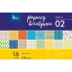 Blok kreatywny zeszyt papierów TETIS A5 16k 100g. KB029-02