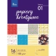 Zeszyt papierów kreat. TETIS A3 100g. 16 ark. KB031-01 -680439
