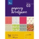 Zeszyt papierów kreat. TETIS A3 100g. 16 ark. KB031-03 -680455