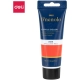 Farba akrylowa DELI FINELO 75ml. - czerwona