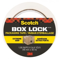 Taśma pakowa SCOTCH Box Lock 48mm x 50m 1szt. transparentna
