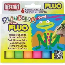 Farby w sztyfcie PlayColor Fluo 6k. 10431-244752