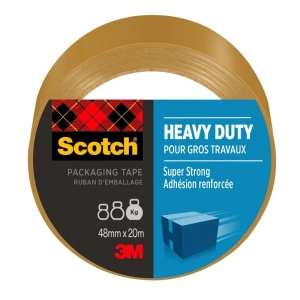 Taśma pakowa SCOTCH Heavy Duty 48mm x 20.3m 1szt. brązowa