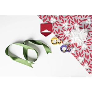 Taśma biurowa SCOTCH Gift Wrap 19mm x 7,5m do pakowania prezentów na podajniku transparentna-244716