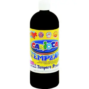 Farba CARIOCA tempera 1L. - czarna K003/24-244726