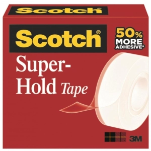 Taśma biurowa SCOTCH Super-Hold 700K super mocna 19mm x 25,4m transparentna-630787