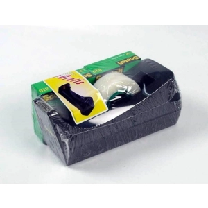 Taśma biurowa SCOTCH Magic SM3-12 matowa z dyspenserem 19mm x 33m 3szt. podajnik C-38 czarny GRATIS-245566