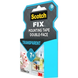 Taśma montażowa SCOTCH 19mm x 1,5m - transparentna-245634