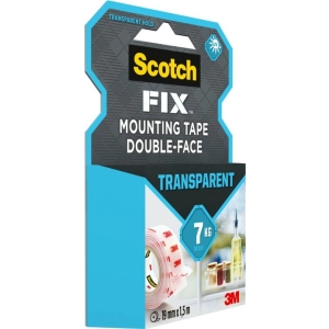 Taśma montażowa SCOTCH 19mm x 1,5m - transparentna-245635