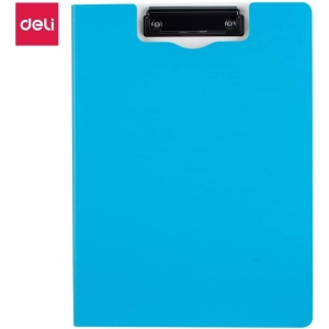 Podkładka z klipem clipboard DELI RIO A4 teczka z okładką - niebieska-245847