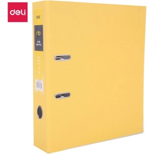 Segregator DELI RIO A4 76mm - żółty