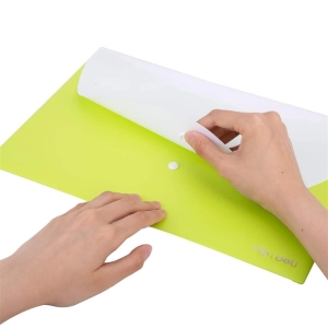 Teczka na zatrzask kopertowa DELI E38977 A4 - zielona-245953