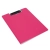 Podkładka z klipem clipboard DELI RIO A4 teczka z okładką - różowa-245851